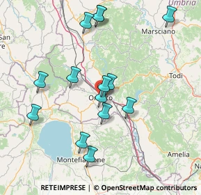 Mappa Via Giuseppe Garibaldi, 05018 Orvieto TR, Italia (15.71714)