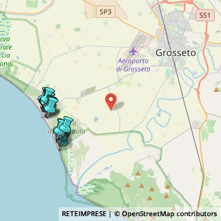 Mappa Strada della Principina, 58100 Grosseto GR, Italia (5.2825)