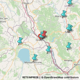 Mappa Piazza de' Ranieri, 05018 Orvieto TR, Italia (18.7)