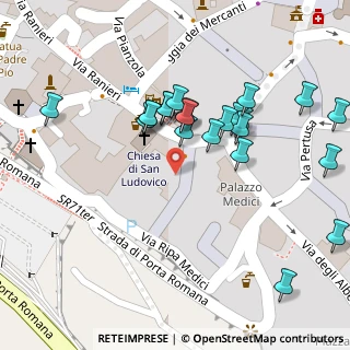 Mappa Piazza de' Ranieri, 05018 Orvieto TR, Italia (0.04545)