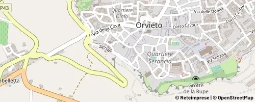 Mappa Orvieto