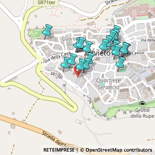 Mappa Piazza de' Ranieri, 05018 Orvieto TR, Italia (0.23)