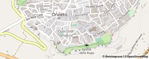 Mappa Orvieto
