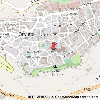 Mappa Via Lorenzo Maitani, 3, 05018 Orvieto, Terni (Umbria)