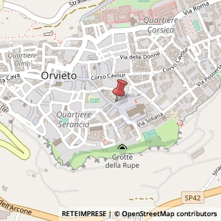 Mappa Via del Duomo, 51, 05018 Orvieto, Terni (Umbria)