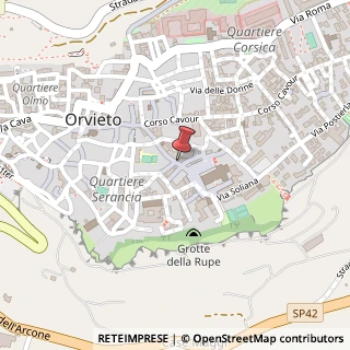 Mappa Via del Duomo, 66, 05018 Orvieto, Terni (Umbria)