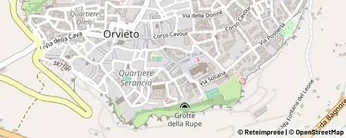 Mappa Orvieto