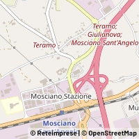 Map Mosciano Sant'Angelo