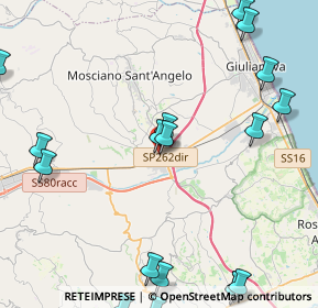 Mappa C.da Rovano, 64023 Mosciano Sant'Angelo TE, Italia (6.467)