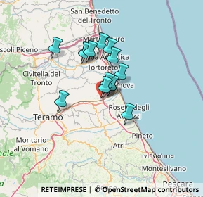 Mappa C.da Rovano, 64023 Mosciano Sant'Angelo TE, Italia (9.41286)