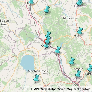 Mappa Strada dell'Arcone, 05018 Orvieto Scalo , Italia (25.34286)