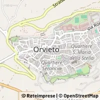 Kaart Orvieto