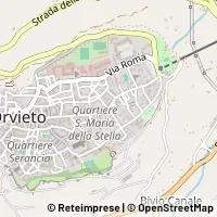 Mapa Orvieto
