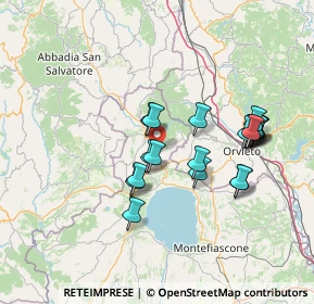 Mappa Località Campo Morino, 01021 Acquapendente VT, Italia (13.7055)