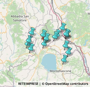 Mappa Località Campo Morino, 01021 Acquapendente VT, Italia (11.6825)