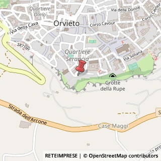 Mappa Via Ippolito Scalza, 27, 05018 Orvieto, Terni (Umbria)