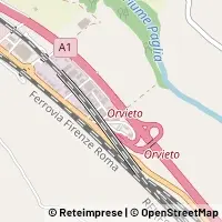 Mapa Orvieto