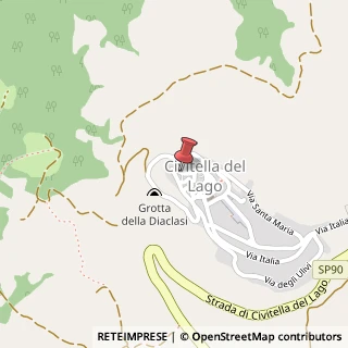 Mappa Via degli ulivi 15, 05018 Baschi, Terni (Umbria)