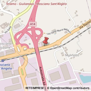 Mappa Strada Statale 80 Km94, 64023 Mosciano Sant'Angelo TE, Italia, 64023 Mosciano Sant'Angelo, Teramo (Abruzzo)