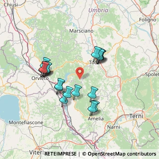 Mappa Via Giannini, 05023 Baschi TR, Italia (13.852)