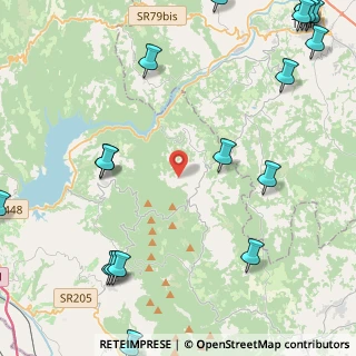Mappa Via Giannini, 05023 Baschi TR, Italia (7.3435)