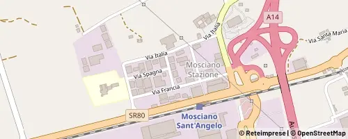 Mappa Mosciano Sant'Angelo