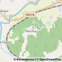 Mapa Spoleto