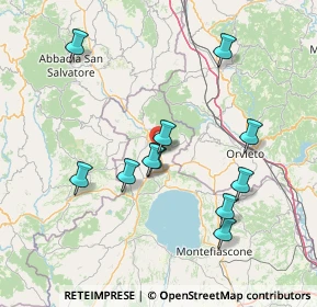 Mappa Localita Campo Morino, 01021 Acquapendente VT, Italia (15.30273)