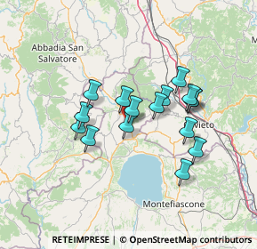 Mappa Localita Campo Morino, 01021 Acquapendente VT, Italia (11.69313)