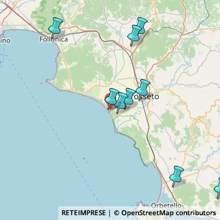 Mappa Via Anichini, 58100 Marina di Grosseto GR, Italia (24.63818)