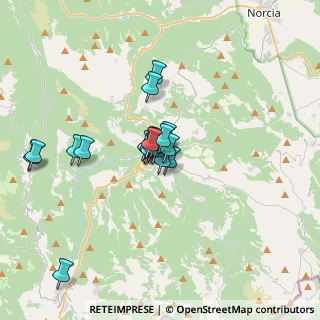 Mappa Via Salvo D'Acquisto, 06043 Cascia PG, Italia (2.479)