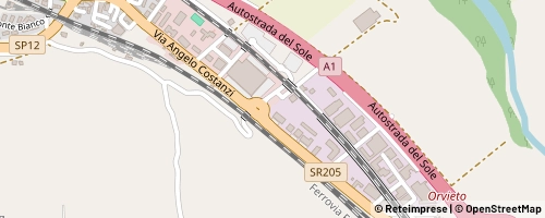 Mappa Orvieto