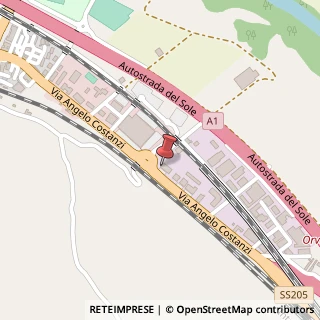Mappa Via Angelo Costanzi, 61, 05018 Orvieto, Terni (Umbria)