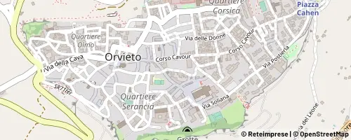 Mappa Orvieto