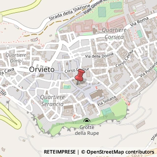 Mappa Via del Duomo, 35, 05018 Orvieto, Terni (Umbria)