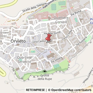 Mappa Piazza Ravelli, 6, 05018 Orvieto, Terni (Umbria)