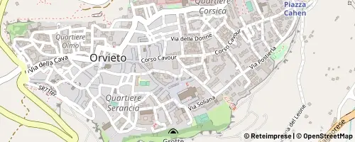 Mappa Orvieto
