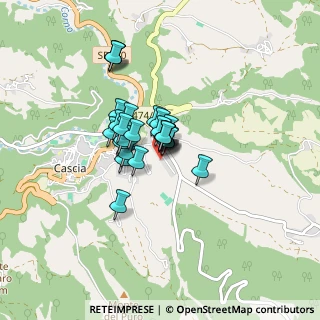 Mappa Localià’ PADULE zona PIIP, 06043 Cascia PG, Italia (0.53704)