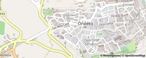 Mappa Orvieto