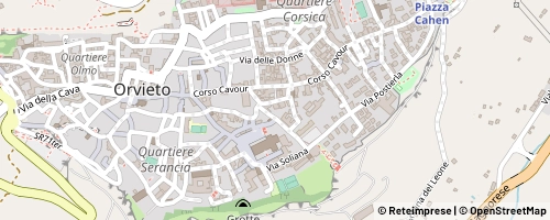 Mappa Orvieto