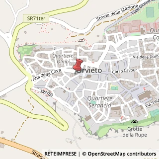 Mappa Via Loggia dei Mercanti, 4, 05018 Orvieto, Terni (Umbria)
