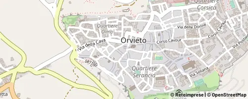 Mappa Orvieto