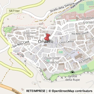 Mappa Via di Rocca Cencia, 13, 05018 Orvieto, Terni (Umbria)