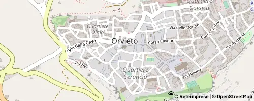 Mappa Orvieto
