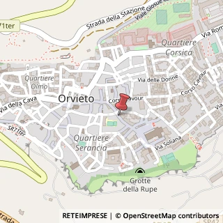 Mappa Via del Duomo, 19A, 05018 Orvieto, Terni (Umbria)