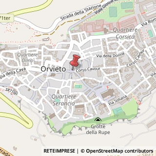 Mappa Corso Cavour, 85-87, 05018 Orvieto, Terni (Umbria)