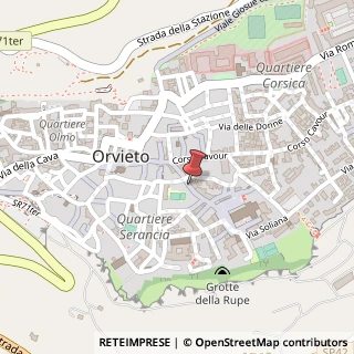 Mappa Via del Duomo, 14/16, 05018 Orvieto, Terni (Umbria)