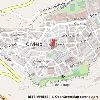 Mappa Via del Duomo, 28, 05018 Orvieto, Terni (Umbria)