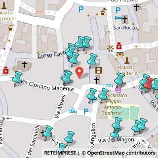 Mappa Via dei Cartari, 05018 Orvieto TR, Italia (0.064)