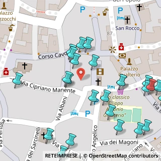 Mappa Via Gualverio Michelangeli, 05018 Orvieto TR, Italia (0.064)
